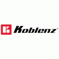 Koblenz logo – red square icon to the left of the bold black wordmark 'Koblenz'.