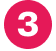 Step 3 badge indicating the third step in a sequence (pink circle with the number 3)